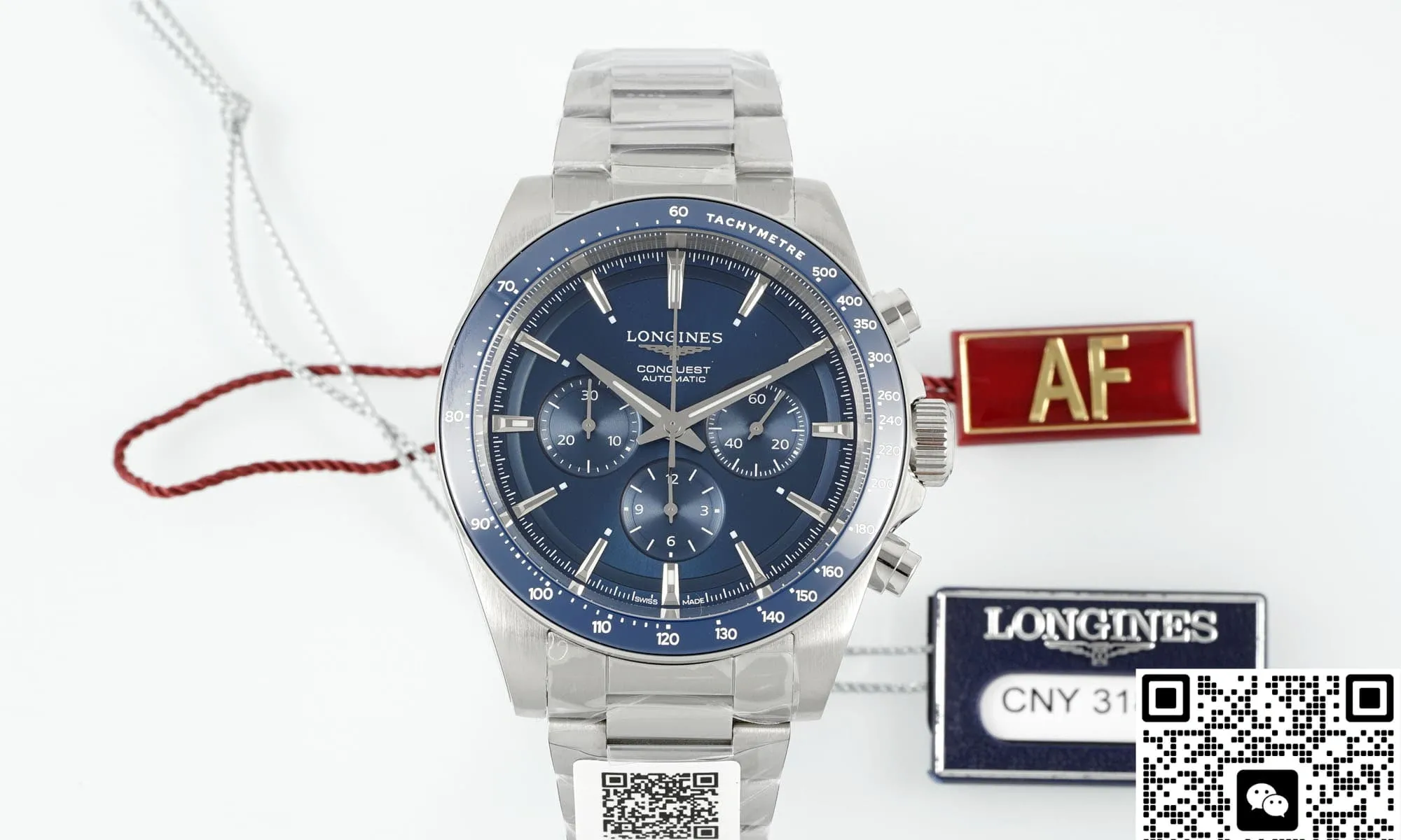 AF Factory Longines Concas L3.835.4.92.6 1:1 Best Edition Replica Watch